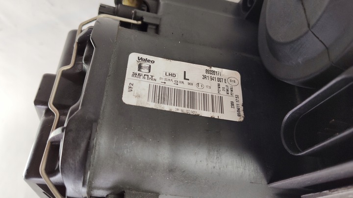 фото №12, Seat exeo 3r1 ксенон левый поворотный фара лампа левая 3r1941007e