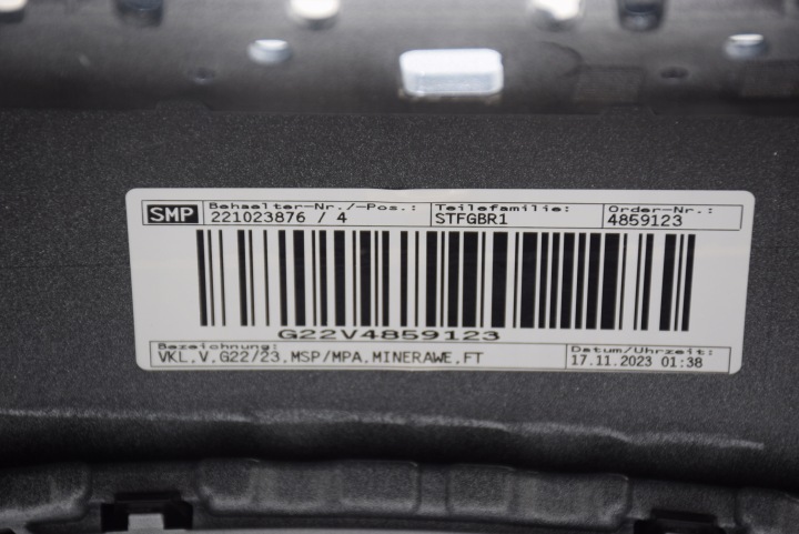 фото №14, Bmw 4 g22 g23 м-пакет бампер перед usa 4 pdc протитуманка mineral білий a96