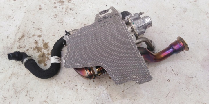 фото №11, Mercedes w223 радіатор вихлопних газів egr a6541405700