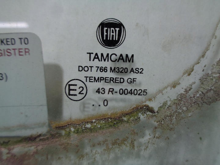 фото №2, Стекло дверь fiat doblo 2 ii opel combo d 2010r. левая передняя