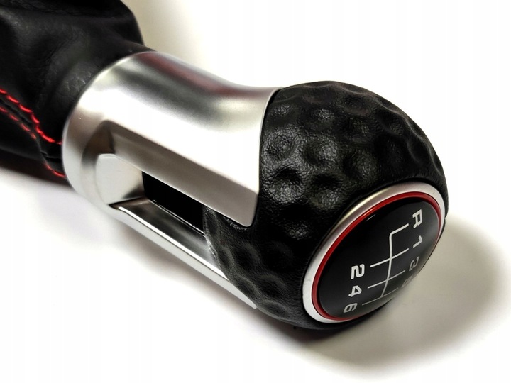 фото №9, Ручка изменения коробки передач чехол vw golf mk5 gti 04-09
