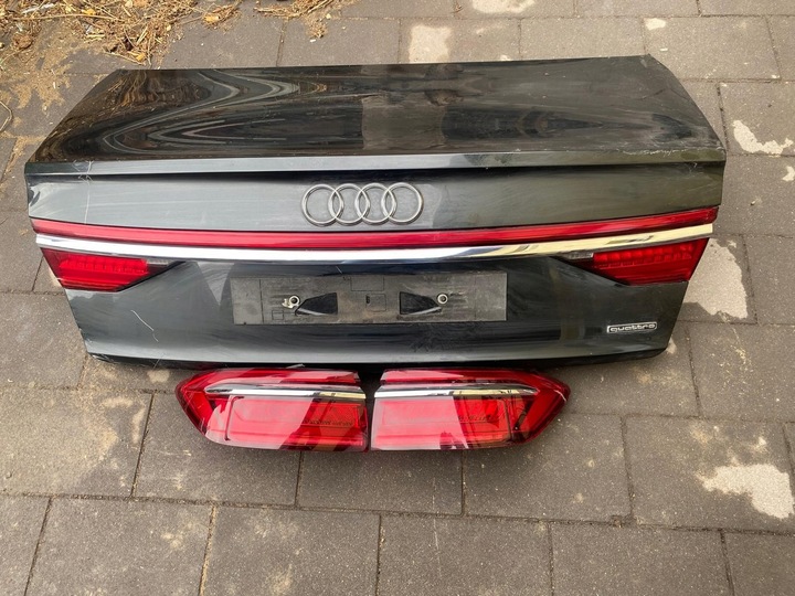 фото №1, Audi a8 d5 2019 год крышка задняя накладка лампы камера