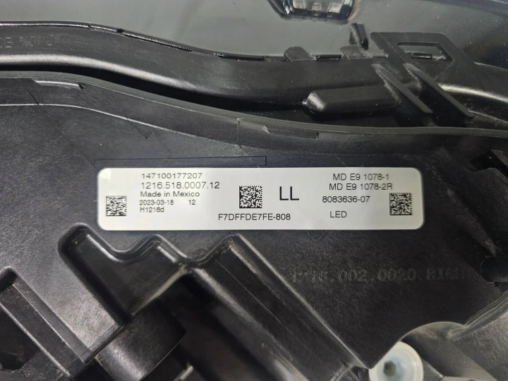 фото №15, Фара права перед bmw 2 g42 тінь чорний повний led 8083636-07