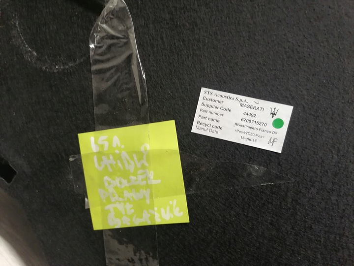 фото №8, Maserati ghibli боковина багажника зад 6700715270