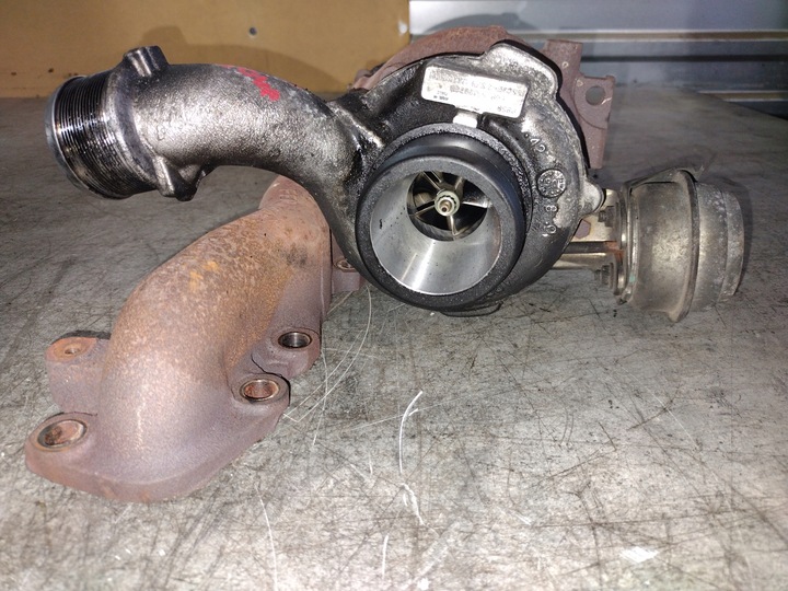 фото №6, Турбонагнітач opel zafira b 1.9 cdti 150km