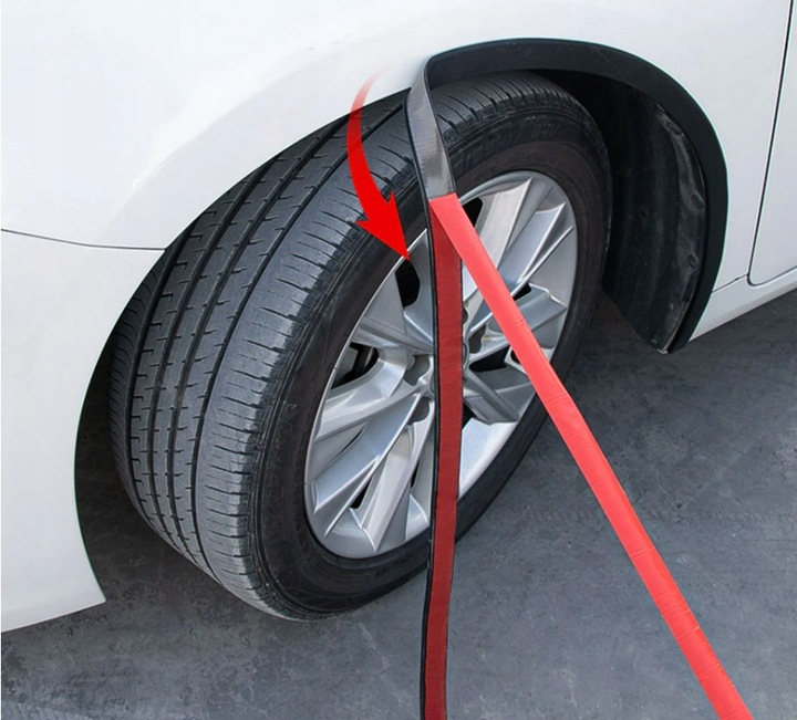 фото №13, Накладка планка захисна колісна арка крила 6m x3cm