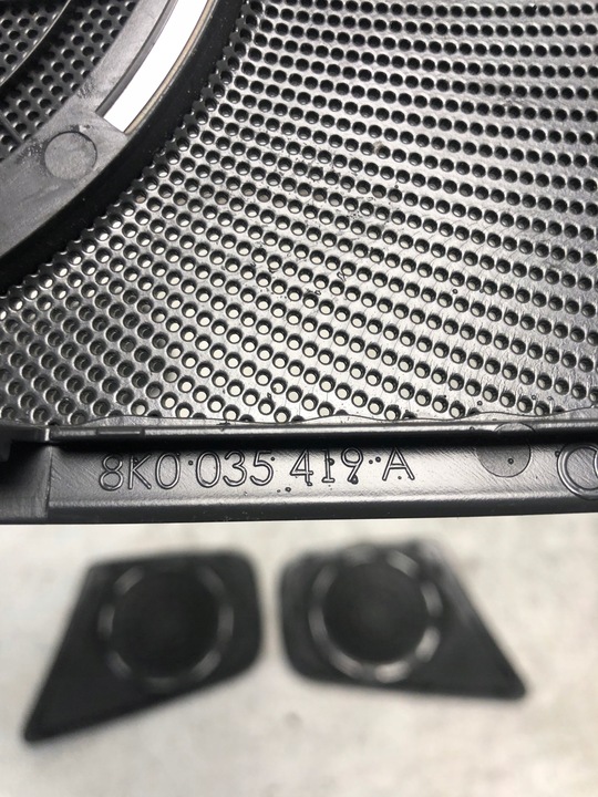 фото №9, Защита маскировочная накладка динамика bang olufsen audi a4 b8
