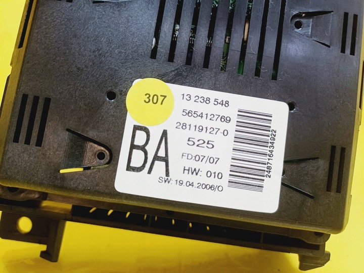 фото №12, Радіо cd 30 mp3 + дисплей opel astra iii h 13251054 / 13238548 nr12