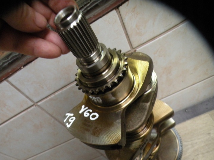 фото №7, Volvo s60 ii v60 wał колінчастий do szilfu b4204t9