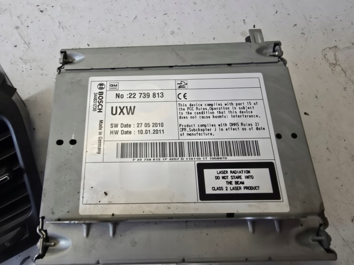 фото №6, Opel insignia a радіо навігація cd 500 навігація набір європа