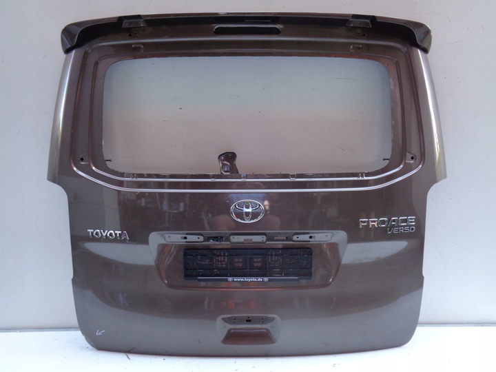фото №1, Крышка задняя toyota proace peugeot expert 16- jumpy zafira d + спойлер 41812