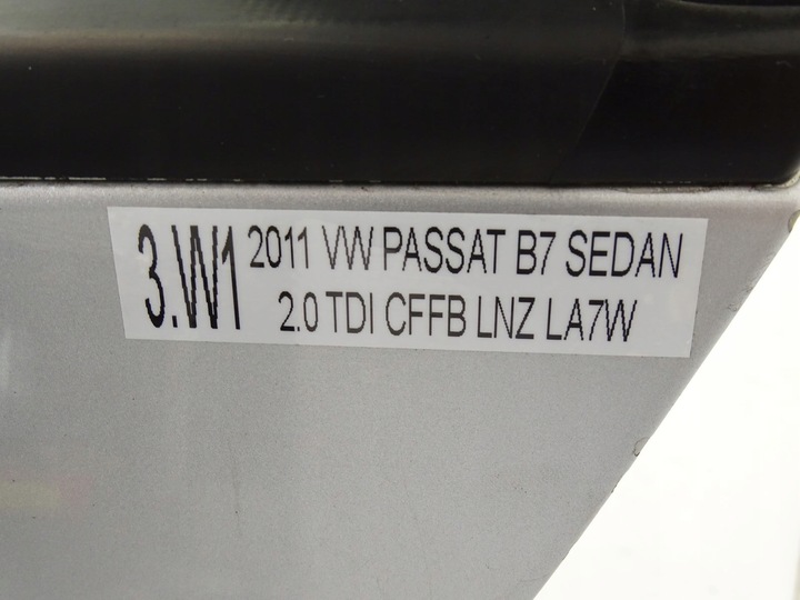 фото №11, Дверь левый зад задние vw passat b7 sedan la7w