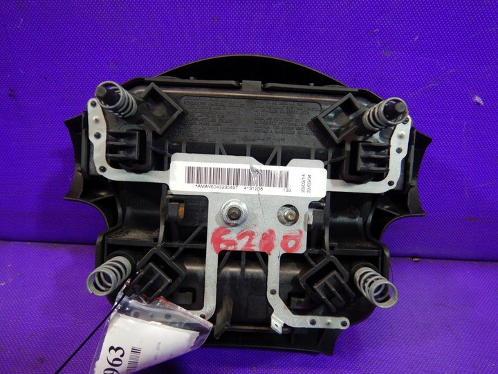 фото №5, Nissan primera p12 01-08 подушка безопасности подушка водителя