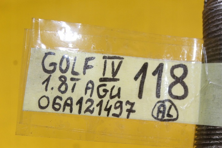 фото №7, Шланг турбіни vw golf iv audi a3 seat leon i 1.8 t agu 06a121497