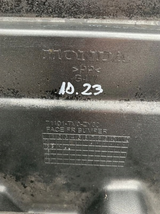 фото №8, Honda civic 9 ix fl 15r spr бампер перед переднє 2015 рестайлінг