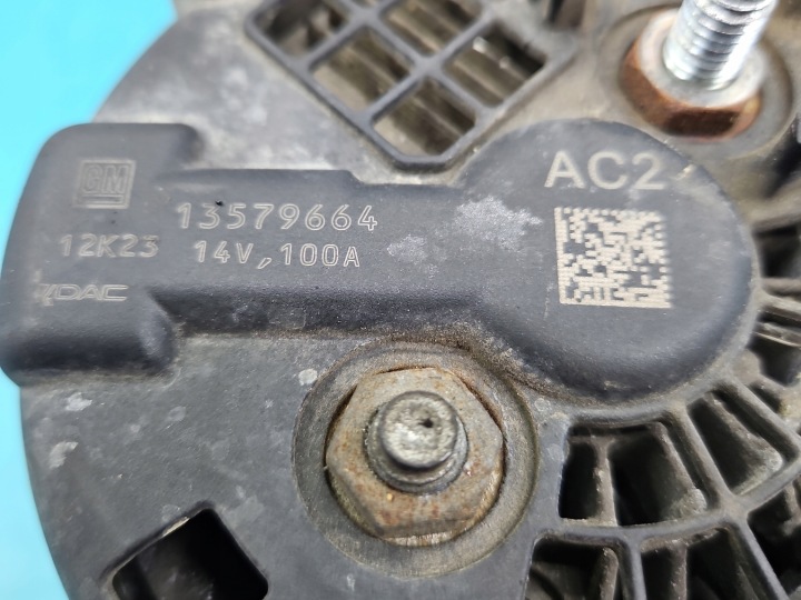фото №6, Тест генератор chevrolet aveo t300 13579664 1.2 16v