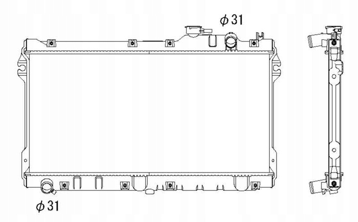 фото №9, Радіаторів двигуна - система охолодження двигуна [nrf]