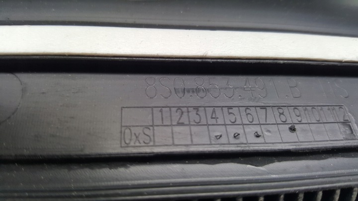 фото №4, Audi tt 8s0853491d планка порогова лівий перед