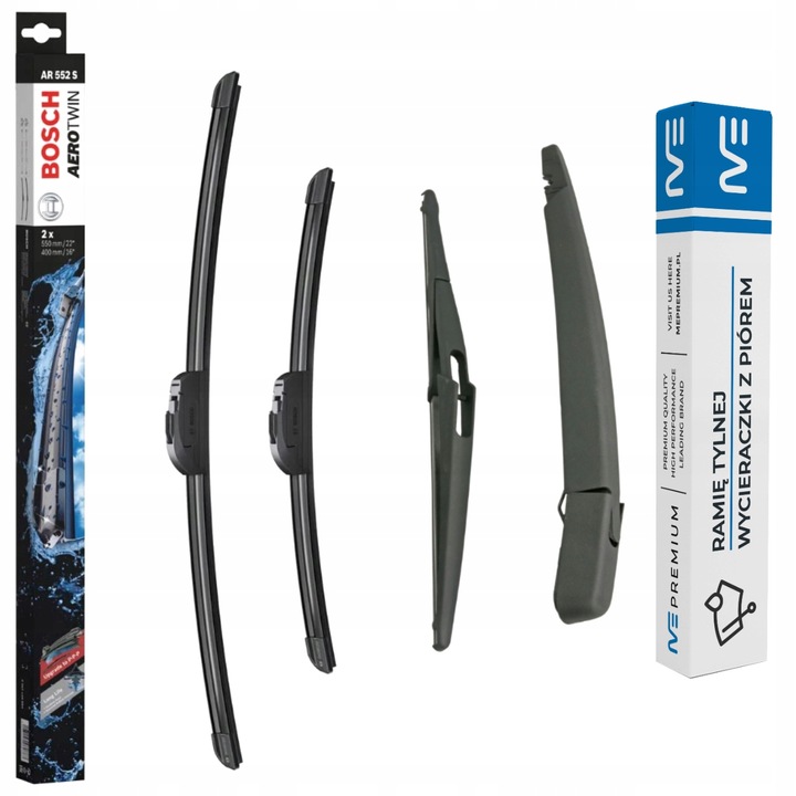 фото №1, Набір двірник перед + зад kia picanto i 04-