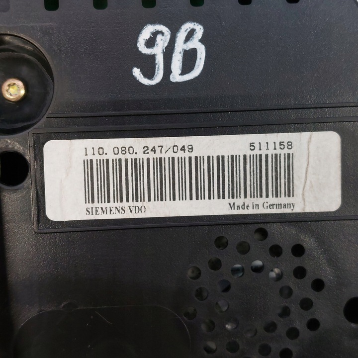 фото №14, Volkswagen vw golf 5 v 1,6fsi спідометр  прилади siemens 1k0920861l