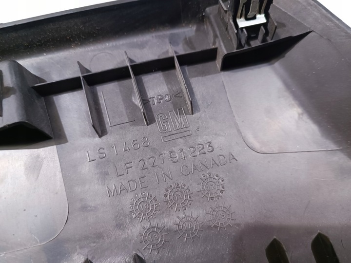 фото №8, Планка захист обшивка лівий зад chevrolet camaro cabrio 2009-2015