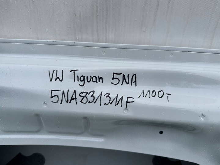 фото №16, Vw volkswagen tiguan ii 5na 5na831311f дверь передние левая левый перед org.