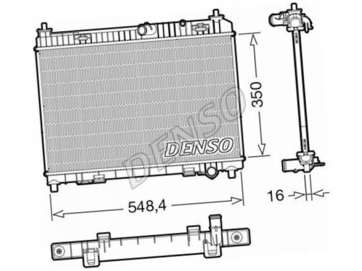 фото №2, Радіаторів denso drm10113