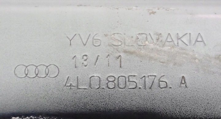 фото №7, Кріплення крила правий 4l0805158a audi q7 ly9b
