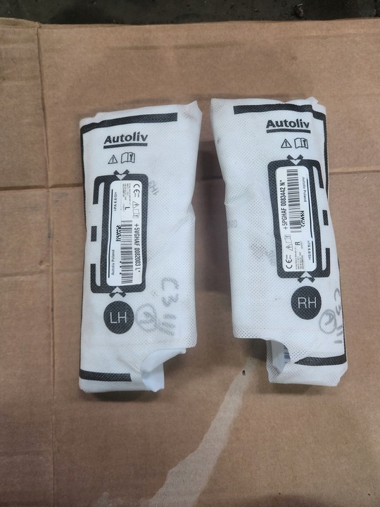 фото №1, Citroen c3 iii подушка безопасности подушка сиденья левая правая