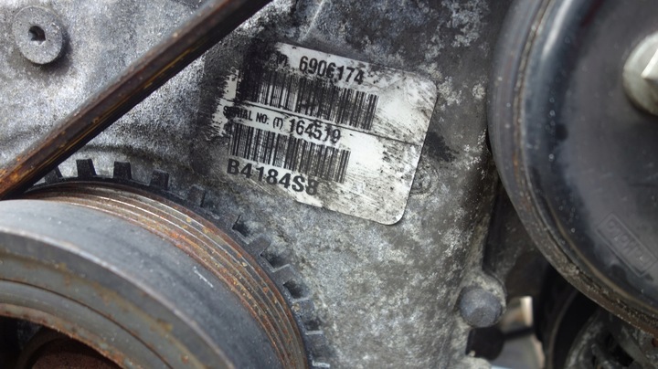 фото №6, Volvo двигун комплектний b4184s8 1.8 16v