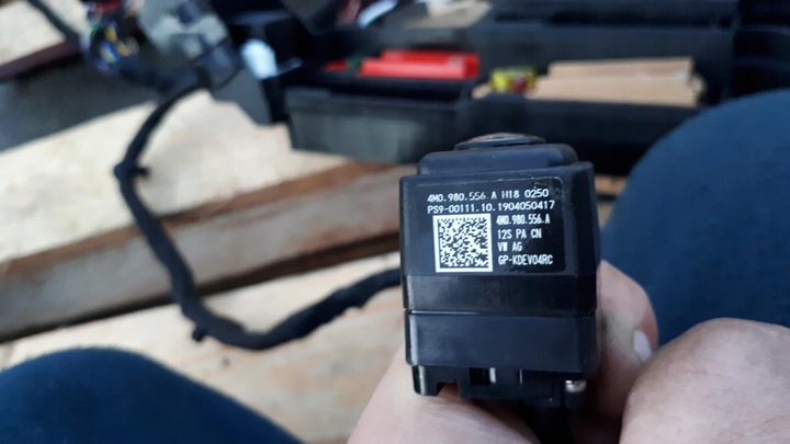 фото №7, A4 b9 рестайлинг камера жгут заднего хода зад 4m0980556a a5