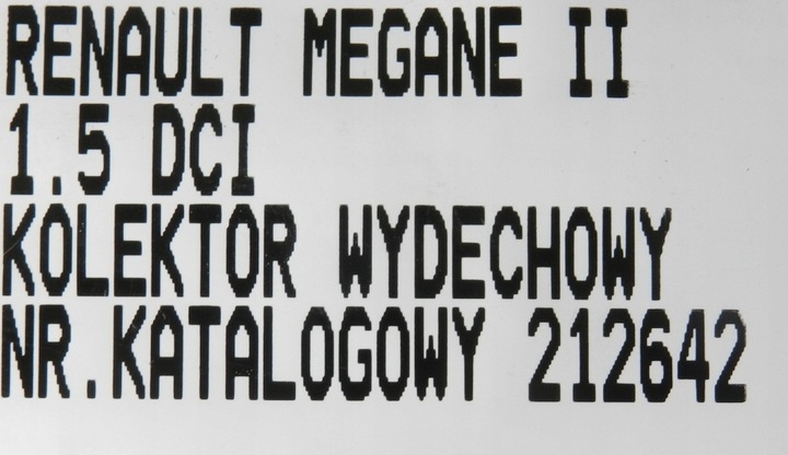 фото №6, Renault оригинальный номер 212642 коллектор выпускной
