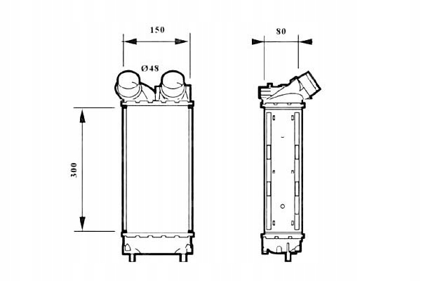 фото №2, Nrf інтеркулер citroen c4 1,6hdi