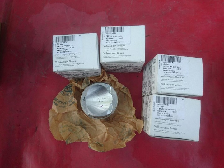 фото №1, Audi vw поршні шатуни 1.8 tsi cdha нове оригінал