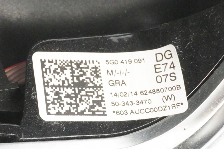 фото №15, Кермо шкіряний багатофункціональна vw golf vii 5g0419091dg