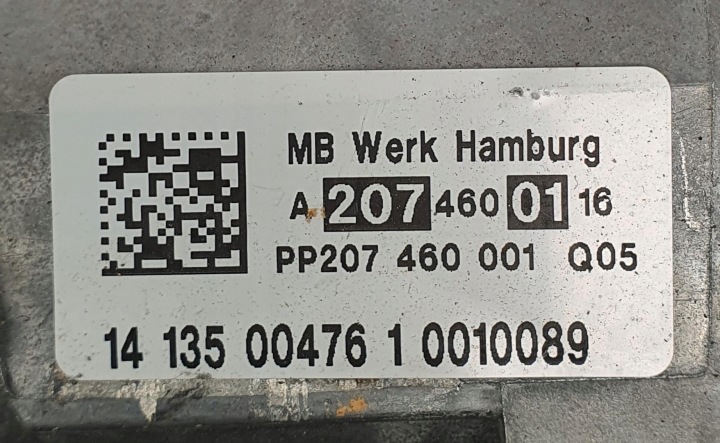 фото №5, Рульова колонка mercedes w207 a2074600116