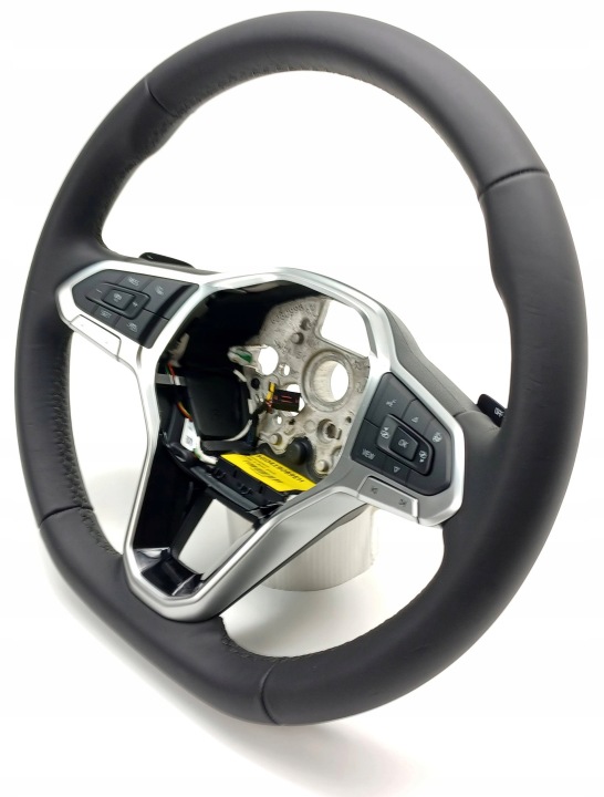 фото №8, Руль многофункциональный чёрная кожа volkswagen passat b8 3g0419089eh