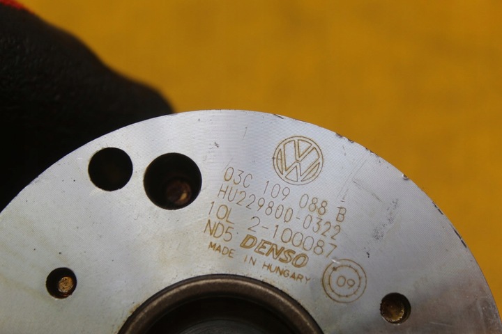 фото №6, Колесо faz розподільний вал варіатор всмоктуючий vw golf v skoda 1.4 tsi cax 03c109088b