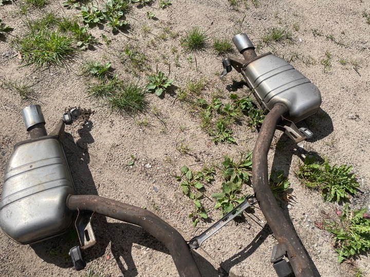 фото №6, Вихлоп глушник комплектний bmw f10 f11 535d 3.0d 3.5d n57 lci рестайлінг