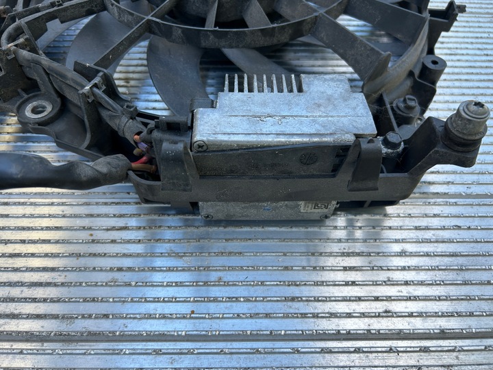 фото №10, Модуль вентилятор вентиляторы радиатор audi a6 c5 v6 рестайлинг