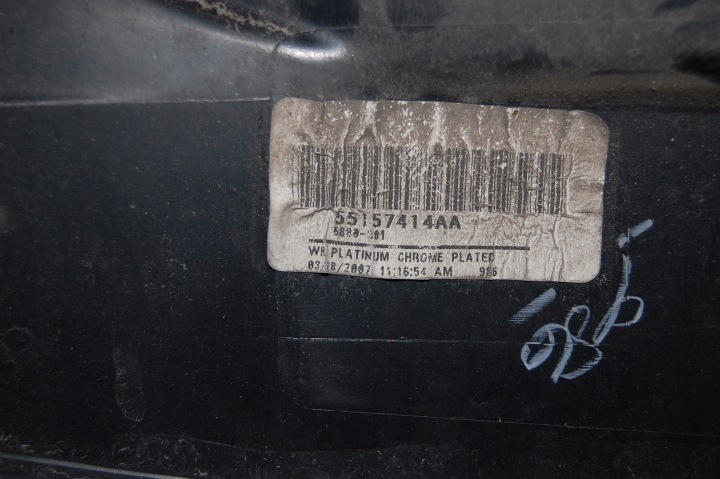 фото №10, Jeep grand cherokee решітка решітка 2005-2012 55157414aa оригінал