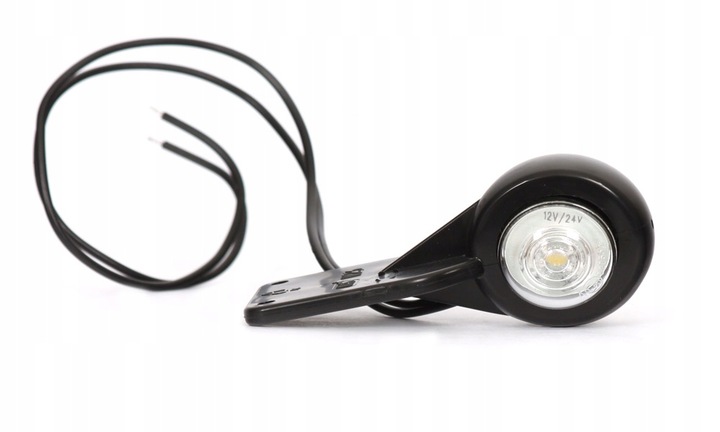 фото №1, Лампа габаритна 12v 24v led waś габаритний ліхтар білий червона rogowa 125 w23