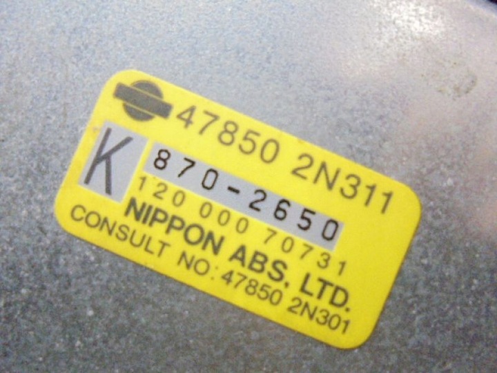 фото №5, Almera n15 модуль блок керування abs 478502n311 2,0d