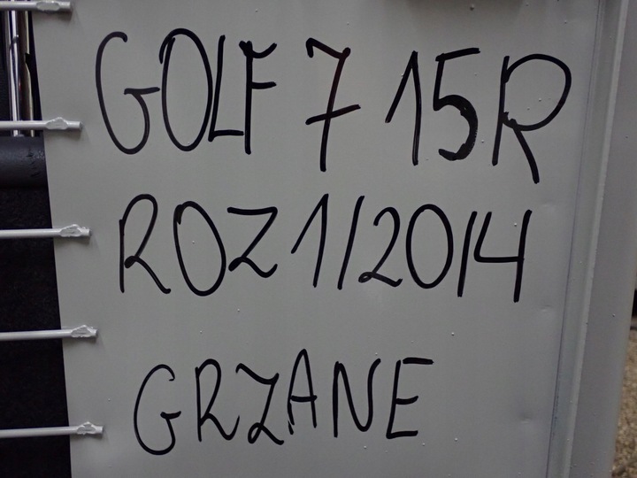 фото №14, Комплект сидінь європа напівшкіра 4xboczek тунель підігрів масаж vw golf vii 7