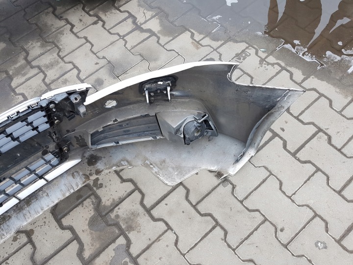 фото №14, Audi a4 b8 08-11r бампер перед передній решітка