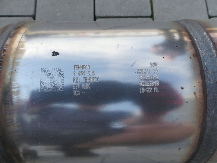 фото №6, Mini f54 f60 b38 all4 глушитель выхлоп новый