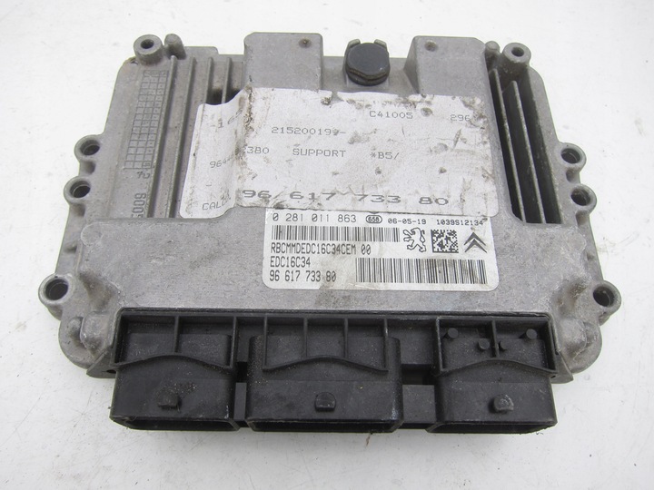 фото №1, Компьютер 0281011863 9661773380 peugeot citroen
