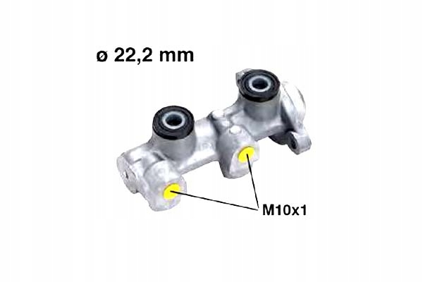 фото №2, Metelli насос гальмівна daewoo lanos 1.6 16v клітка