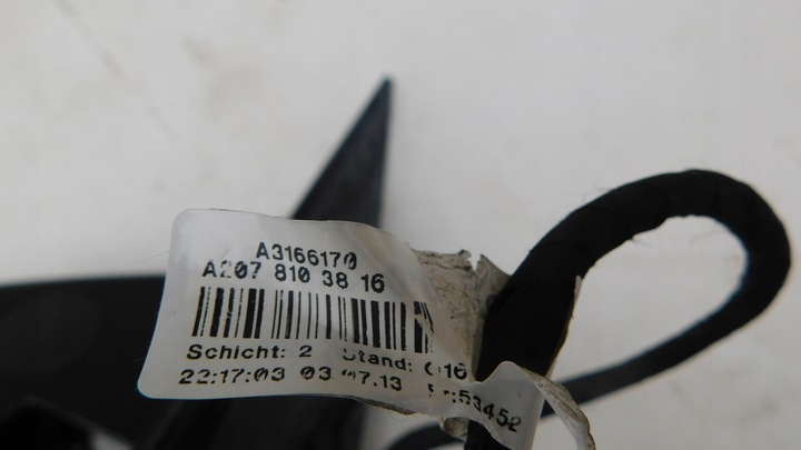 фото №8, Зеркало правые mercedes e-klasa купе w207 13pin