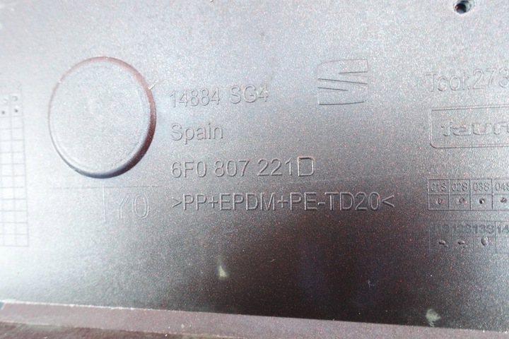фото №12, Бампер перед переднее pdc seat ibiza v 6f0807221d